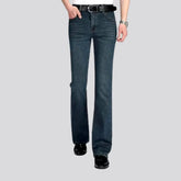 Stonewashed men's street jeans