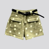 Straight jean skirt for women