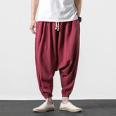 Tabi Harem Pants Red