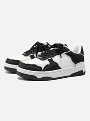 We Love Street High Street Black And White Board Casual Shoes