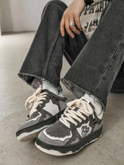 We Love Street Vintage Niche Casual Couple Skate Shoes