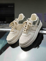 Retro High Street Men's Low Top Skate Casual Shoes