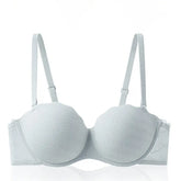Trendy French Lace Half Cup Bra