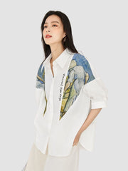 Van Gogh inspired shirt