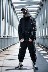 Oversized Multi-Pocket Lightweight Cargo Jacket