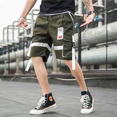 Branded Stitching Classic Casual Shorts