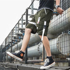 Branded Stitching Classic Casual Shorts