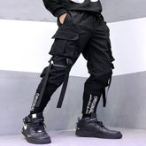 Camouflage Slim Fit Strapped Overalls Cargo Pants