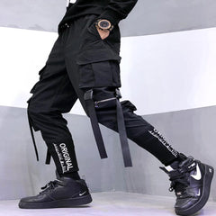 Camouflage Slim Fit Strapped Overalls Cargo Pants