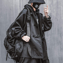 Combat Funeral Embroidery Cardigan Jacket