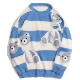 Embroidered B Sweater