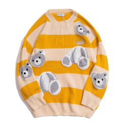 Embroidered B Sweater