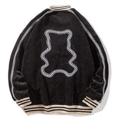 Embroidered Corduroy Jacket