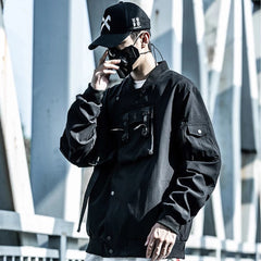 Flexible Streetwear Waterproof Windbreaker Jacket