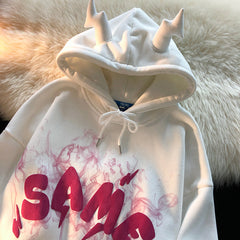 Harajuku Loose Casual Couple Hoodie