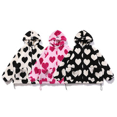 Heart Sherpa Hoodie