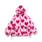 Heart Sherpa Hoodie
