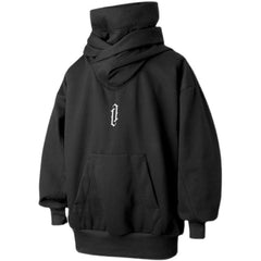 High Necked Guard Techwear Hoodie