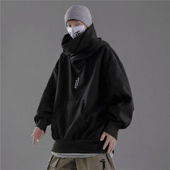 High Necked Guard Techwear Hoodie