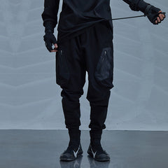 Hip Hop Casual Zipper Pocket Pants