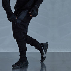 Hip Hop Casual Zipper Pocket Pants