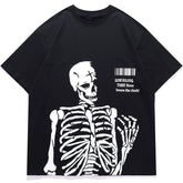 Letter Skull Graffiti Tee