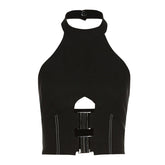 Personality Halter Strap Vest