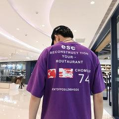 Street style printed Tee