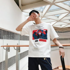 Street style printed Tee