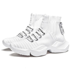 Techwear High Platform Sock Sneakers