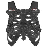 Techwear Embroidery Skeleton Vest Jacket