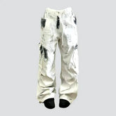 White vintage jeans for women