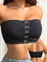 Wireless Front Closure Strapless Bra