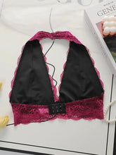 Women Floral Lace Halter Bralette