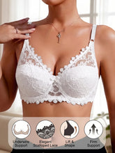 Women Floral Lace Sexy Bra