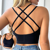 Women's Black Sports Bra