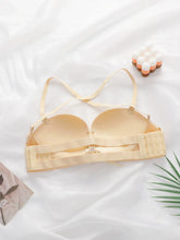 Women's drawstring strap 3/4 seamless Bra