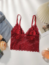 Women's embroidered flower lace thin transparent sexy Bra