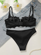 Women's floral sexy lingerie