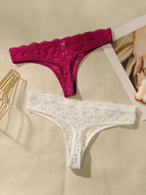 Women's multi-color combination Thong