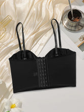 Women's rhinestone vest with comfortable gathering steel ring and chest cushion style wrapped chest bottom strap MR2996