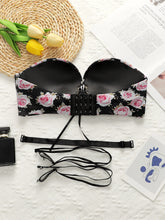 Women's sexy embroidered flower Underwear