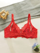 Women's sexy embroidered lace plus size Bra