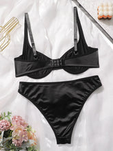 Women's sexy solid color fabric soft Underwear