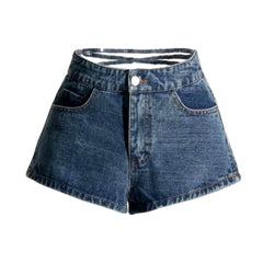 Fashion high women's jeans shorts