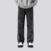 Abraded style street jeans for men