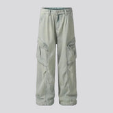 Baggy retro stonewashed men's jeans