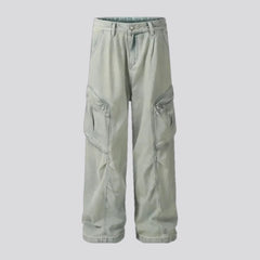 Baggy retro stonewashed men's jeans