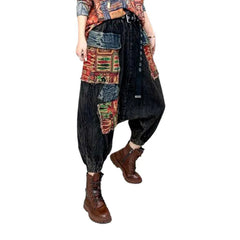 Baggy vintage jeans pants for ladies