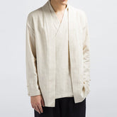 Zen Kimono+Cardigan in One Beige